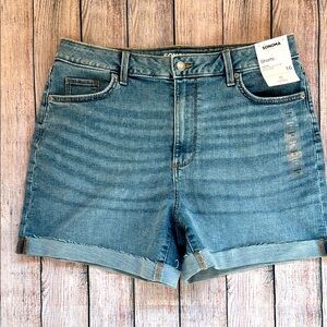 Sonoma Women's High Rise Denim Shorts size 16